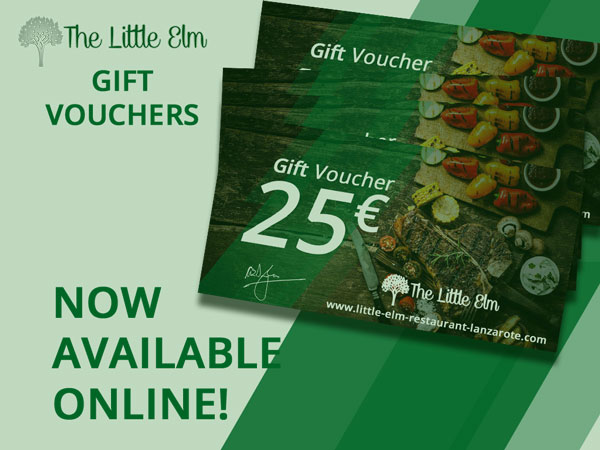 Gift Vouchers Available now - Little Elm Restaurant